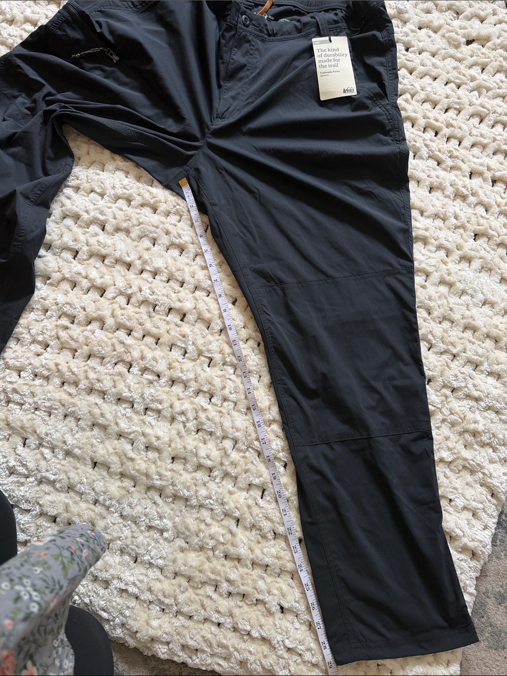 REI Co-op Trailmade Hiking Pants Women’s 20W Black NWT UPF 50+ Stretch - Picture 7 of 10